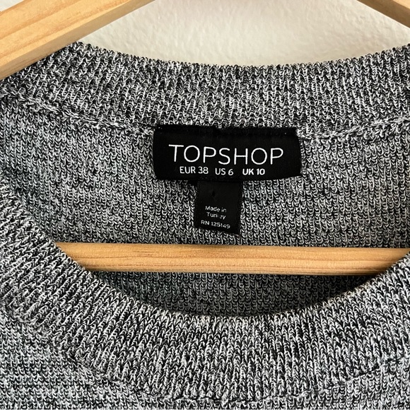 Topshop Ruffle Front Sweater - Picture 6 of 9